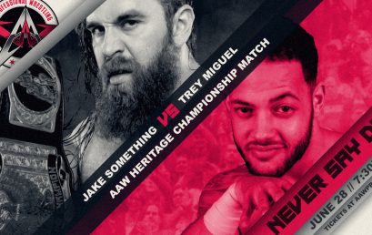 Heritage Championship Match Signed For Never Say Die 2019