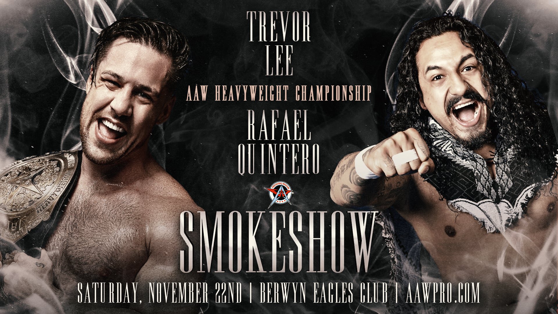 AAW Heavyweight Championship Official for Nov. 22! AAW Heavyweight Championship Official for Nov. 22!