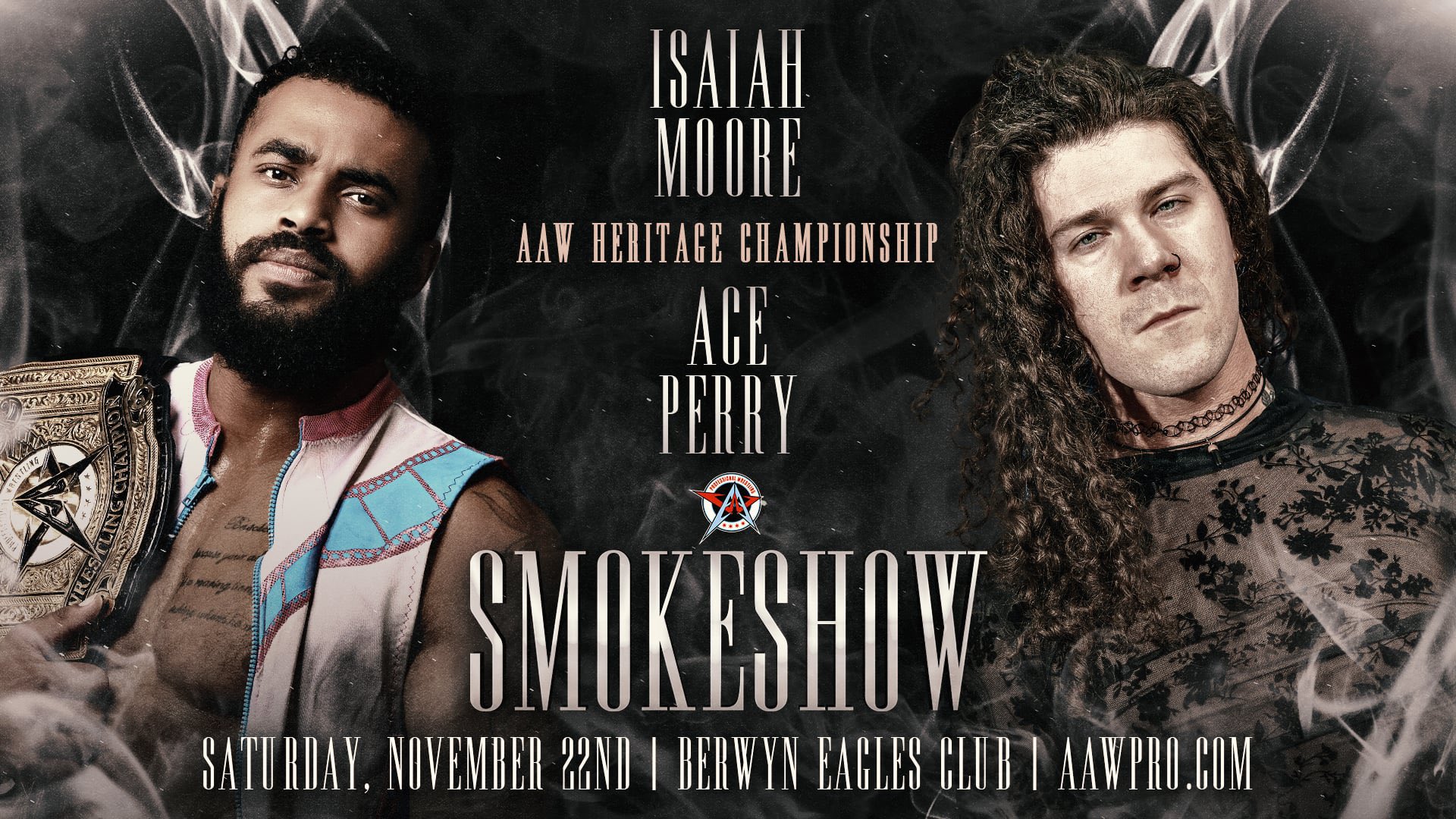 AAW Heritage Championship Match Signed For Nov. 22 AAW Heritage Championship Match Signed For Nov. 22