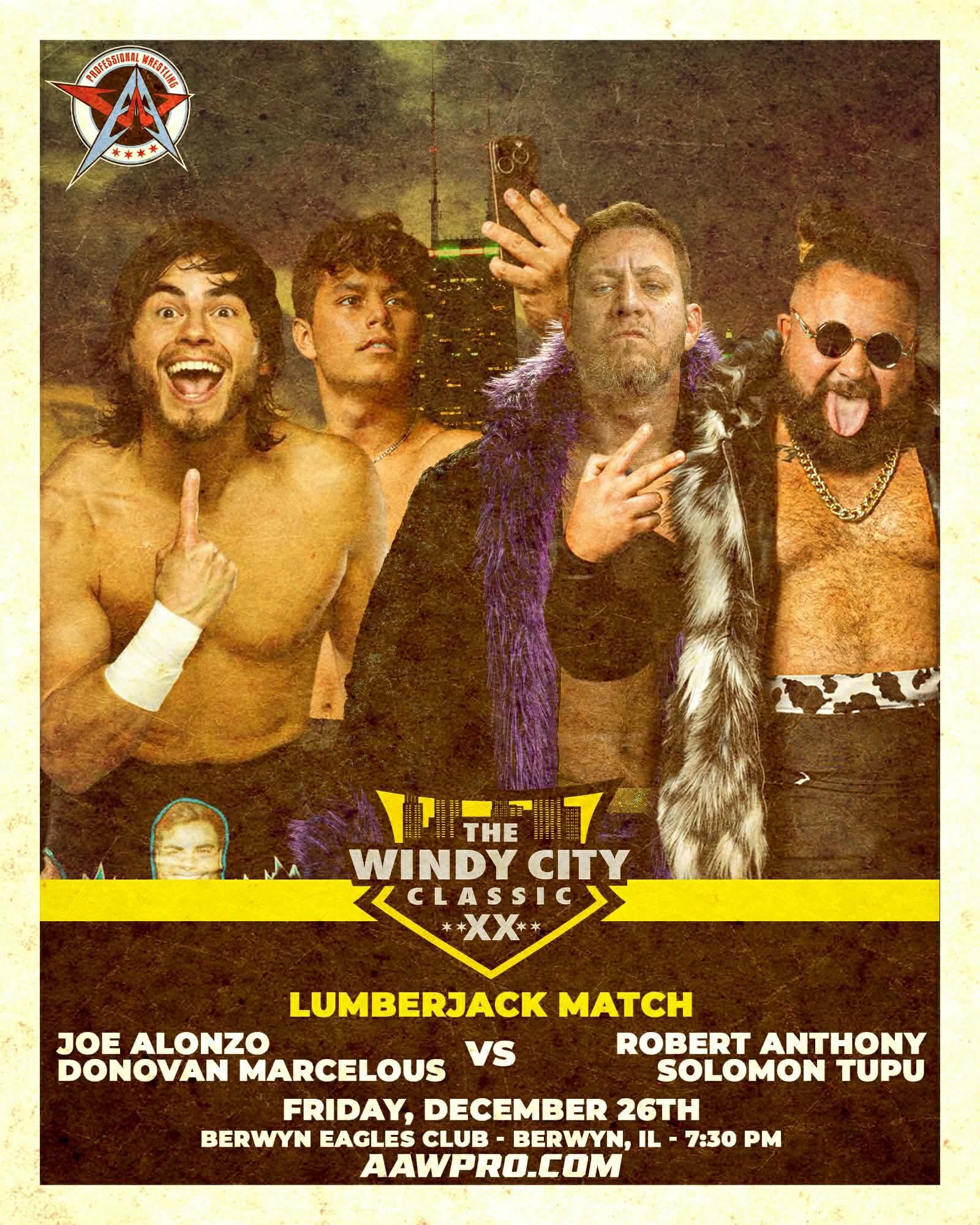 Lumberjack match signed & Rich Swann Returns Dec 26 Lumberjack match signed & Rich Swann Returns Dec 26