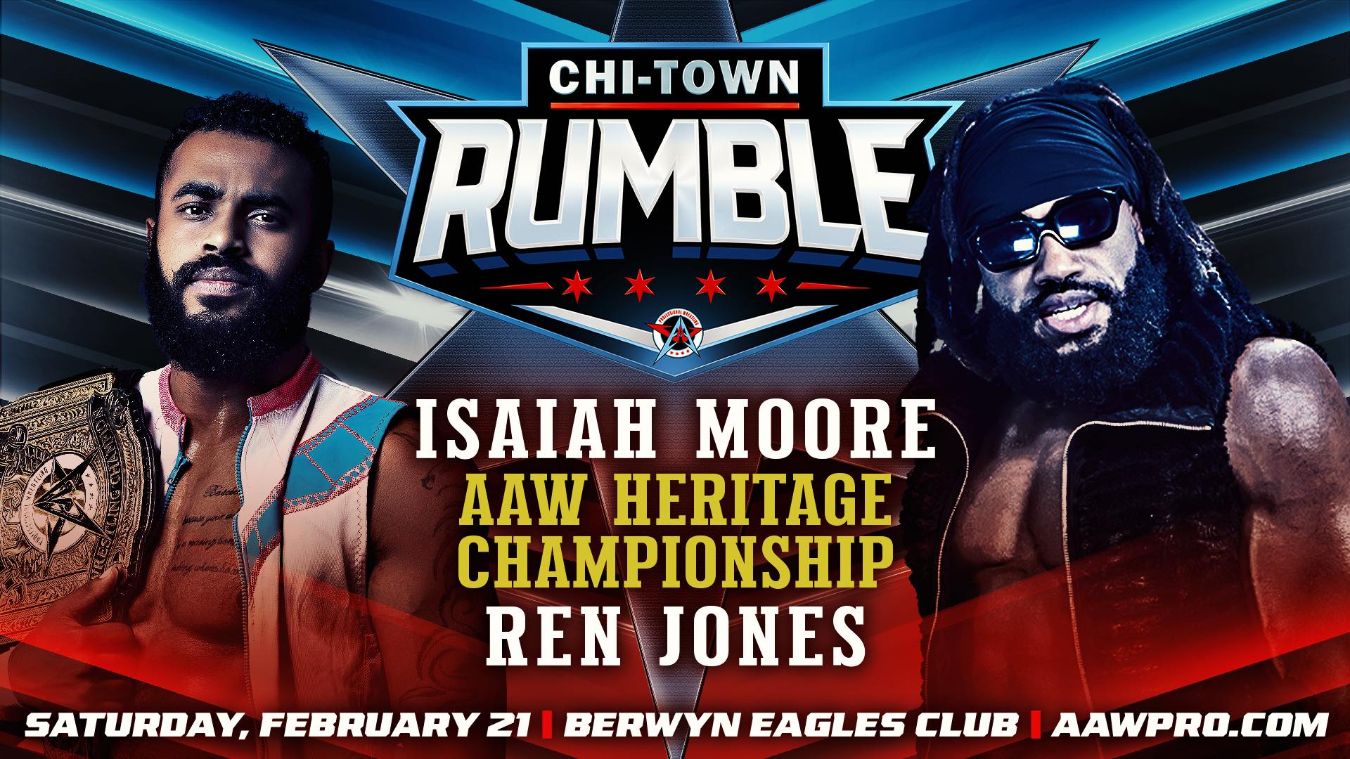 Heritage Championship match announced for Chi-Town Rumble
