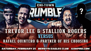 Trevor Lee and Stallion Rogers vs Rafael Quintero and a mystery partner!