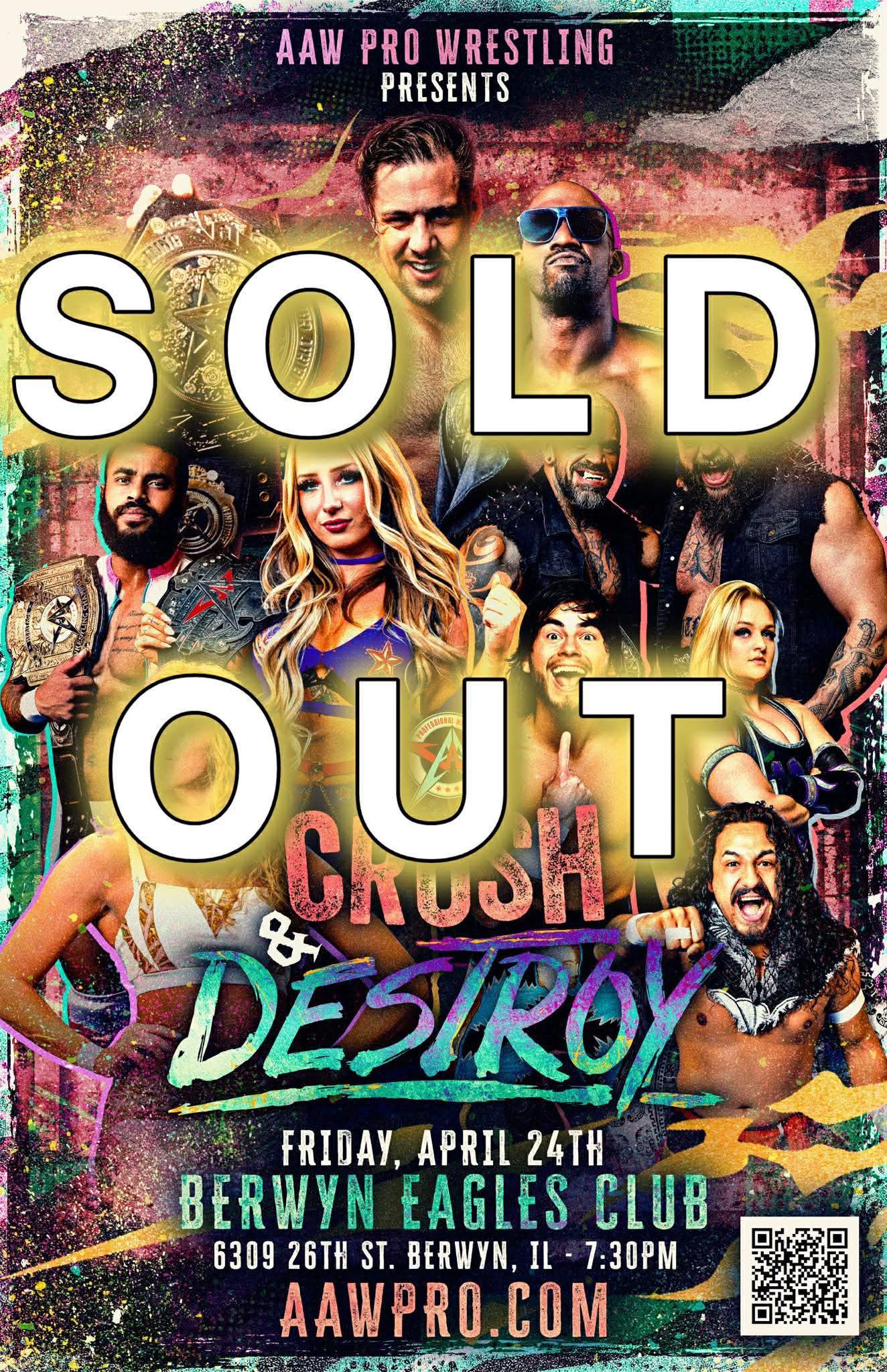 April 24 sold out! May 22 tix on sale Monday! April 24 sold out! May 22 tix on sale Monday!