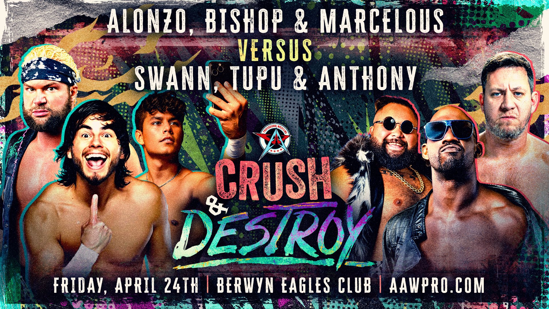 Six-man tag signed for April 24 Six-man tag signed for April 24