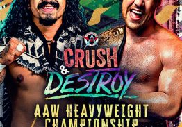Trevor Lee defends the AAW Heavyweight Title against Rafael Quintero April 24!