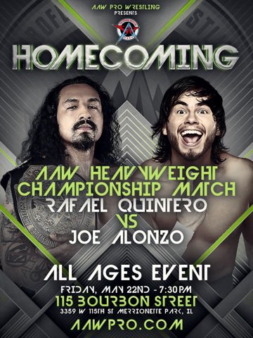 AAW Heavyweight Championship match announced for May 22