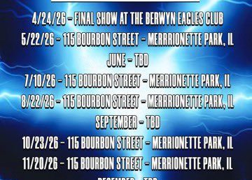 UPDATED 2026 AAW SCHEUDLE