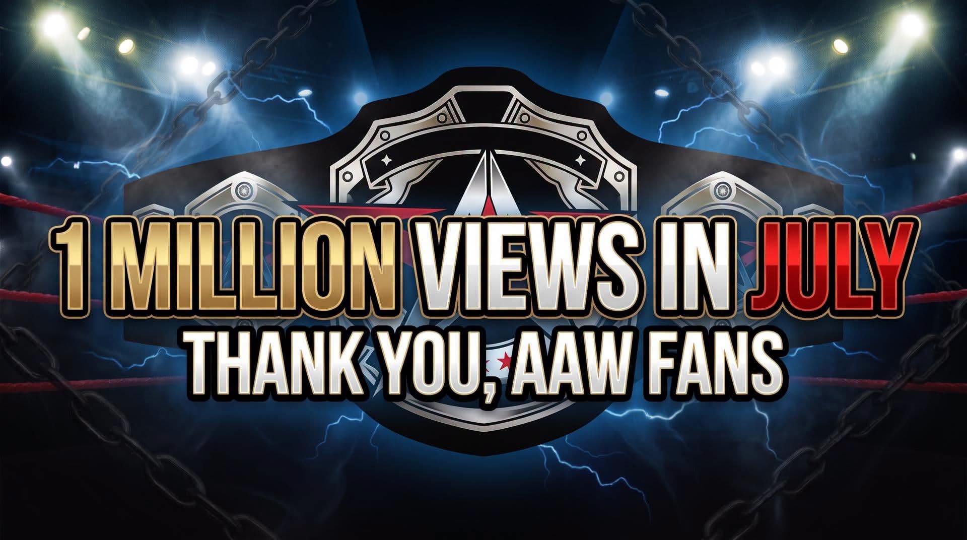 1 Million Views in July!