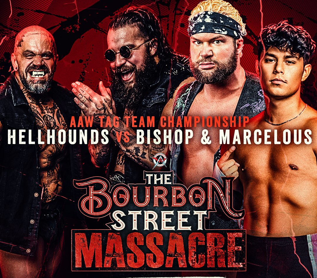 BOURBON STREET FIGHT Tag Title Match This Friday!